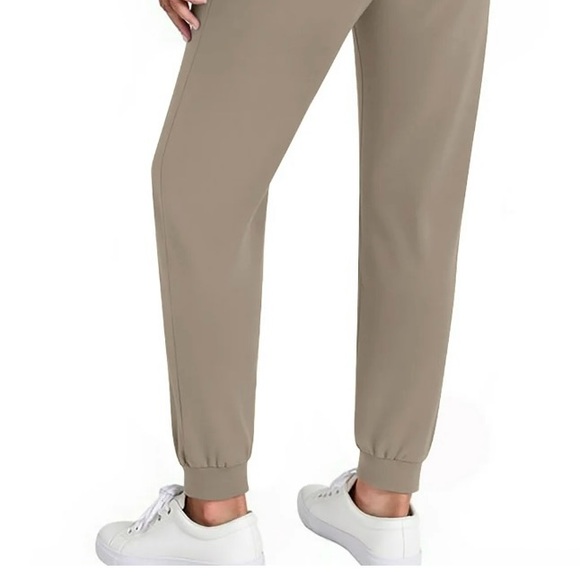 Women's Tan Jumpsuit - Picture 5 of 9